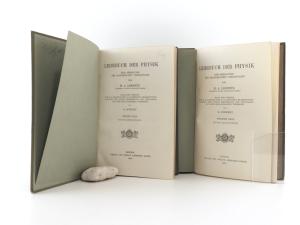 Lorentz, H. A. Lehrbuch der Physik zum Gebrauche bei Vorlesungen und beim Unterrichte. Erster und zweiter Band.
