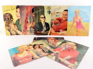 Schlagersänger der fünfziger und sechziger Jahre. Sammlung von 969 Memorabilien.