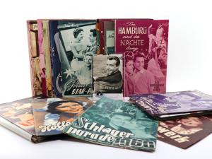 Schlagersänger der fünfziger und sechziger Jahre. Sammlung von 969 Memorabilien.