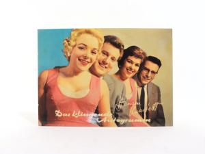 Schlagersänger der fünfziger und sechziger Jahre. Sammlung von 969 Memorabilien.