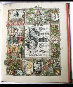 Zimmermann, Paul von (Text). Haus- und Familien-Chronik.