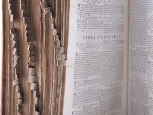 Corpus Juris Civilis. Editio nuova. Prioribus corectior. Tomus Primus & Tomus Secundus.