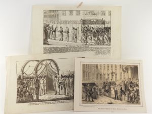 Ferdinand I. / II., Kaiser von Österreich. Sammlung von Memorabilien.