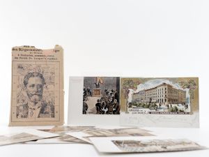 Lueger, Karl. Sammlung von 72 Memorabilien.