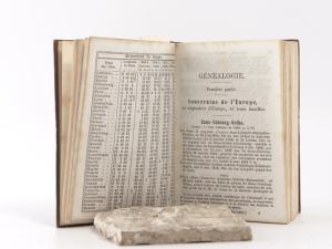 Almanach de Gotha. Annuaire diplomatique et statistique pour l'année 1862.