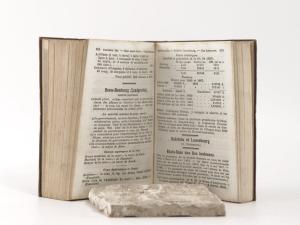 Almanach de Gotha. Annuaire diplomatique et statistique pour l'année 1862.