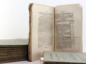 Plößl, Simon. 1.: Erster Nachtrag zu dem Verzeichnisse der optischen Apparate, welche G. S. Plößl … um beigesetzte Preise verfertigt. 2.: Neues Verzeichniss der gangbarsten optischen Apparate, w...
