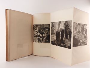 Nolde, Emil (Emil Hansen). Sammlung Emil Nolde: Emil Nolde. Jahre der Kämpfe. Berlin, Rembrandt, 1934. 8°, 262 S., 1 montiertes Frontispiz mit Ada und Emil Nolde (1902), einige Skizzen im Text, 16 ...