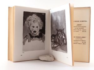 Nolde, Emil (Emil Hansen). Sammlung Emil Nolde: Emil Nolde. Jahre der Kämpfe. Berlin, Rembrandt, 1934. 8°, 262 S., 1 montiertes Frontispiz mit Ada und Emil Nolde (1902), einige Skizzen im Text, 16 ...