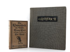 Konvolut Puppentheater-Zeitschriften, Textbücher u. Programme aus dem Besitz von Arminio Rothstein (Clown Habakuk).