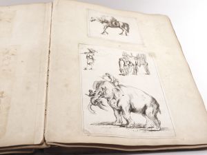 A collection of original etchings; consisting of 7 original plates, by Rembrandt. 6 after Rembrandt, by Vivares. 25 original plates, by Claude. 1660. 3 ditto, by Dominique Barriere. 1651. 5 ditto, by ...