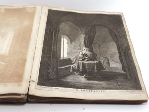 A collection of original etchings; consisting of 7 original plates, by Rembrandt. 6 after Rembrandt, by Vivares. 25 original plates, by Claude. 1660. 3 ditto, by Dominique Barriere. 1651. 5 ditto, by ...