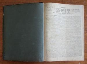 Singer, J; Heinrich Kanner (Hrsg.). Beilagen der Tageszeitung Die Zeit. Ende 1902 bis Mitte/Ende1903.