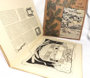 Liebhaberkünste. Zeitschrift für häusliche Kunst 1898, 1. bis 4. Quartal. VII. Jahrgang. Ausgabe mit farbigen Tafeln.