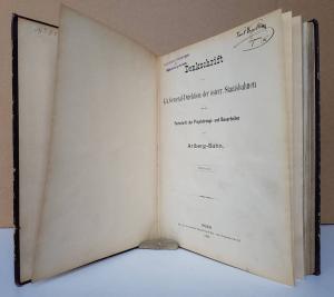 Denkschrift der k.k. General-Direktion der österr. Staatsbahnen über den Fortschritt der Projektirungs- und Bauarbeiten der Arlberg-Bahn.