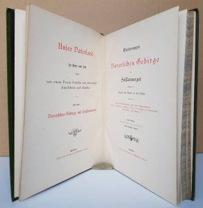 Schmid, Herman von; Karl Stieler. Wanderungen im Bayerischen Gebirge und Salzkammergut.