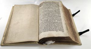 Dietenberger, Johan(nes). Catholische Bibell, Das ist Alle bücher der H. Schrifft, beide Alts und Newen Testaments / nach alter in Christlicher Kyrchen gehabter Translation trewlich verteutscht, und ...