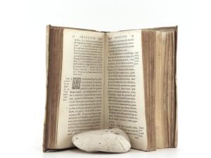 Hobbes, Thomas. Elementa Philosophica de CIVE Auctore Thom. Hobbes. Malmesburiensi. Amsterodami, Apud Ludovicum Elsevirium. Anno 1647.