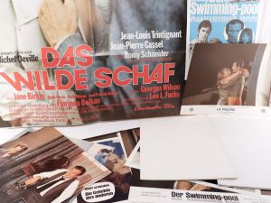 Schneider, Romy. Sammlung von 281 Memorabilien.