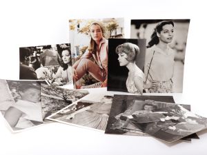 Schneider, Romy. Sammlung von 281 Memorabilien.