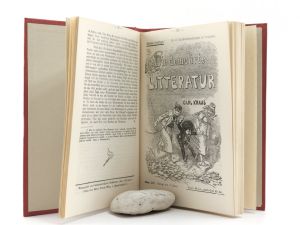 Kraus, Karl. Die Fackel. Jahrgänge I-XXXVII (Hefte 1-922). Komlette Reihe in einheitlicher Bindung.