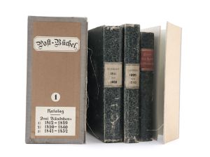 Sammlung von 740 Postbücheln, meist Wiener, ca. 2 Dutzend von Prag.
