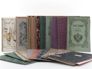 Sammlung von 740 Postbücheln, meist Wiener, ca. 2 Dutzend von Prag.