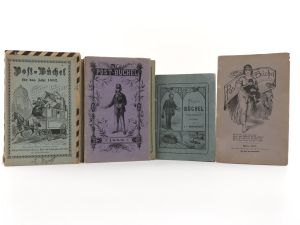 Sammlung von 740 Postbücheln, meist Wiener, ca. 2 Dutzend von Prag.