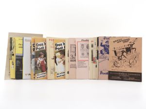 Sammlung von 740 Postbücheln, meist Wiener, ca. 2 Dutzend von Prag.