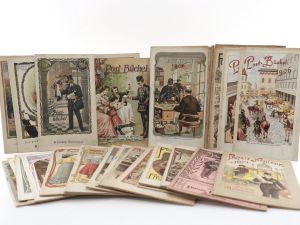 Sammlung von 740 Postbücheln, meist Wiener, ca. 2 Dutzend von Prag.