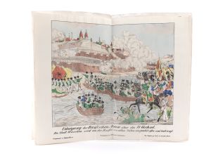 Kühn, Gustav. Eine kleine Sammlung von Wiederdrucken ältester, von der Firma Gustav Kühn in Neuruppin hergestellten Bilderbogen. 1775 - 1925 Überreicht zur 150jährigen Jubiläumsfeier.