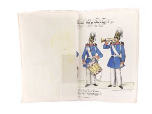 Kühn, Gustav. Eine kleine Sammlung von Wiederdrucken ältester, von der Firma Gustav Kühn in Neuruppin hergestellten Bilderbogen. 1775 - 1925 Überreicht zur 150jährigen Jubiläumsfeier.