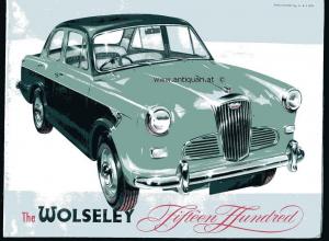 The Wolseley Fifteen Hundred.
