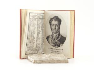 Gothaischer genealogischer Kalender auf das Jahr 1821.