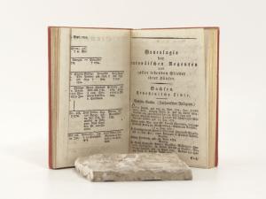 Gothaischer genealogischer Kalender auf das Jahr 1821.