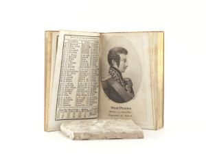 Gothaischer genealogischer Hof-Kalender auf das Jahr 1828.