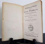 Ecker, J. A. (=Johann Anton). Beschreibung und Gebrauch einer neuen Weltkarte in zwey Hemisphären, welche auf den Horizont von Wien entworfen u. mit den neuesten Entdeckungen vermehrt worden.