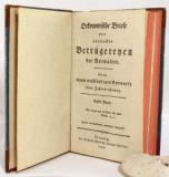 (Leonhardi, Friedrich Gottlob). Oekonomische Briefe oder entdeckte Betrügereyen der Verwalter. Nebst einem vollständigen Entwurfe einer Jahresrechnung. Erster und Zweyter Band.