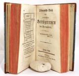 (Leonhardi, Friedrich Gottlob). Oekonomische Briefe oder entdeckte Betrügereyen der Verwalter. Nebst einem vollständigen Entwurfe einer Jahresrechnung. Erster und Zweyter Band.