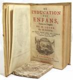 Coste. M. De L´Education des Enfans; Traduit de l´Anglois de M.Locke. Sur l'Edition Angloise publiée après la mort de l'Auteur, qui l'avoit revûe, corrigée, & augmentée de plus d'un tiers.