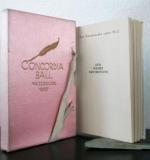 Concordia Ball. 14.Februar 1927. Der Damenspende erster Teil: Zur Weihe Beethovens. 2. Teil: Tanzende Gedanken.