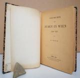 Wolf, G. Geschichte der Juden in Wien (1156 - 1876).