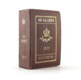 Perthes, Justus (Hrsg.). Gothaischer genealogischer Hofkalender nebst diplomatisch-statistischem Jahrbuche auf das Jahr 1912.