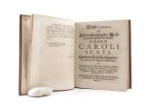 (Wegelin, Georg Heinrich). Spicilegium observationum ad capitulationem augustissimi imperatoris Caroli VI.: Cuius instituta collatione cum capitulatione Josephina, commentario Nitschiano haud ita prid...