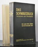 Das Schwarzbuch. Die Lage der Juden in Deutschland 1933.