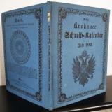 Neuer Krakauer auf Wien berechneter Schreib-Kalender auf das Jahr nach der Geburt Jesu Christi 1862.