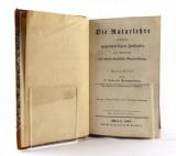 Baumgartner, Andreas. Die Naturlehre nach ihrem gegenwärtigen Zustande, mit Rücksicht auf mathematische Begründung. Drei Theile in einem Band.