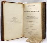 Schlömilch, Oskar. Compendium der höheren Analysis. In zwei Bänden. + AUTOGRAPH -