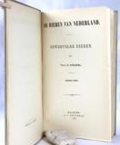 Schlegel, H. Natuurlijke Historie van Nederland. De Dieren van Nederland. Gewerfelde Dieren.