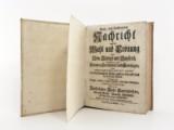 Kurtze, doch Vollkommene Nachricht von der Wahl und Crönung eines Röm. Königs und Kaysers: worinnen von allen Curialien, Ceremonien und Geprängen, so man zufolge der guldnen Bulle Carls des IV. un...